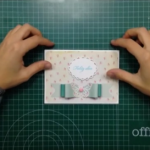 Cómo hacer lazos de papel usando la Envelope Punch Board